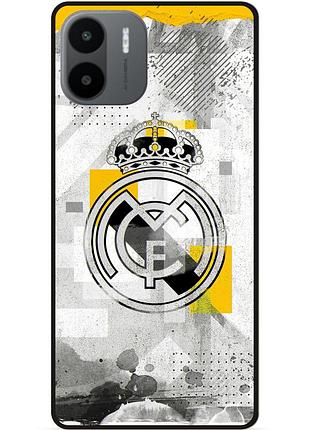 Чехол силиконовый бампер для xiaomi redmi a2 с рисунком real madrid реал мадрид