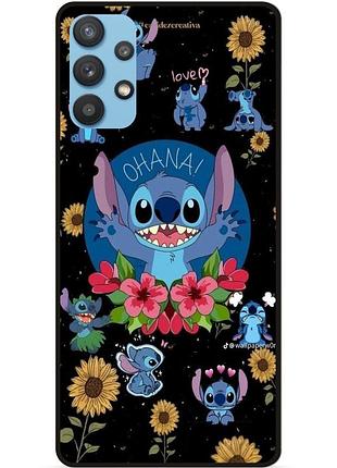 Силіконовий бампер чохол для samsung a53 з картинкою стіч stitch