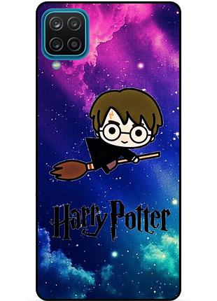 Силиконовый бампер чехол для samsung a22 с рисунком гарри поттер harry potter квиддич