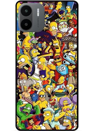 Силіконовий чохол бампер для xiaomi redmi a2 з малюнком стикери гравіті фолз футурама маріо