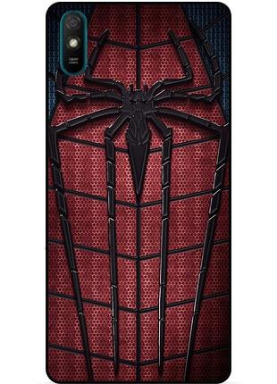 Силіконовий чохол бампер для huawei y5 2019 з картинкою людина-павук spider man