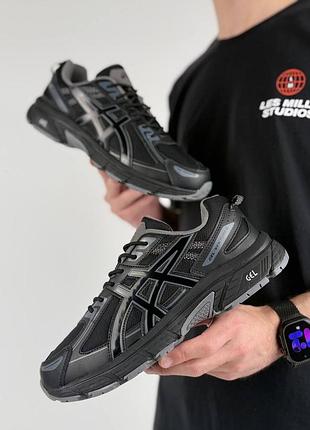 Чоловічі кросівки asics gel-venture 6 black grey