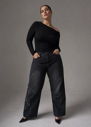 Актуальні трендові джинси  shein plus size в розмірі  xxl🔥🔥🔥