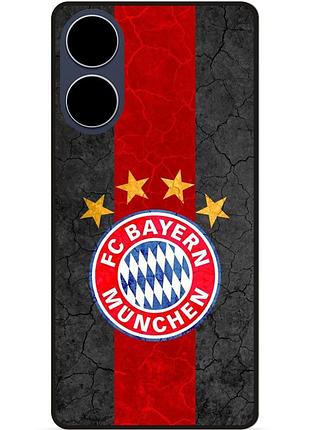 Чехол силиконовый бампер для oppo a17 с рисунком бавария мюнхен bayern