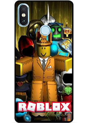 Силиконовый чехол для xiaomi mi a2 с рисунком roblox роблокс