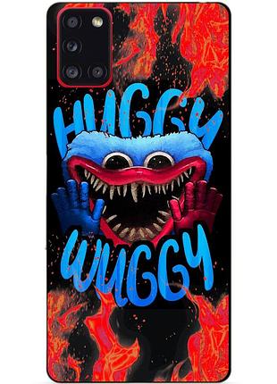 Силіконовий чохол бампер для samsung a71 з малюнком хаггі вагі huggy wuggy
