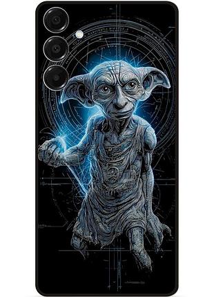 Силиконовый бампер чехол для samsung a17 с рисунком добби dobby гарри поттер harry potter