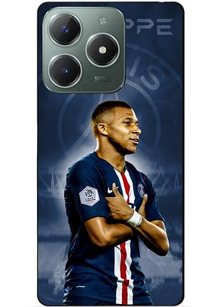 Силіконовий бампер чохол для infinix smart 8 plus (x6526) з малюнком мбаппе псж mbappe