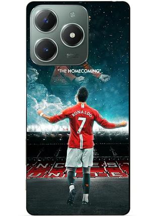 Силіконовий чохол бампер для infinix smart 8 plus (x6526) з малюнком роналдо мю ronaldo