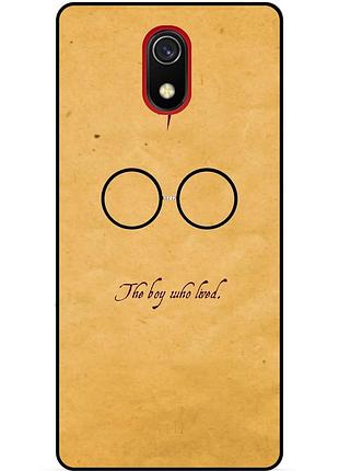 Чохол силіконовий бампер для samsung j3 j330 з малюнком гаррі поттер harry potter окуляри