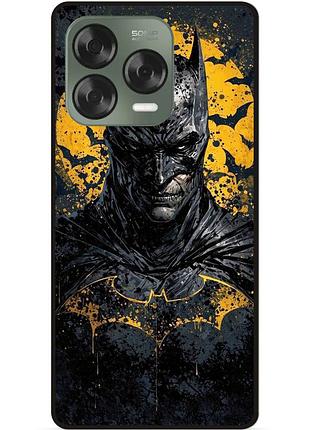 Чехол силиконовый бампер для zte nubia v70 design с рисунком бэтмен batman
