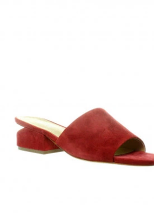 Мюлі vaneli womens piny red suede червоні. розмір 36 (22885)