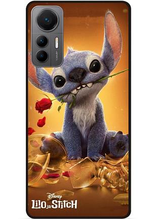 Силіконовий бампер чохол для xiaomi 12 lite стіч stitch