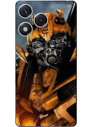 Чехол силиконовый бампер для huawei honor 400 lite с рисунком бамблби bumblebee трансформеры