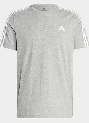 Оригінальна сіра чоловіча футболка adidas