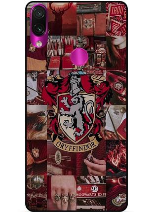 Силиконовый бампер чехол для huawei honor 8x с рисунком гриффиндор gryffindor гарри поттер harry potter