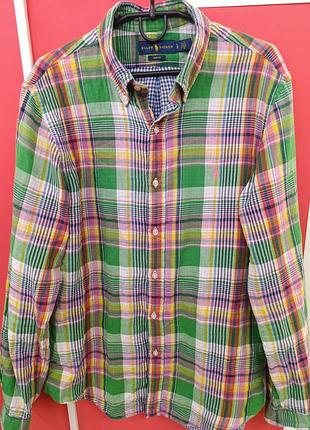 Рубашка polo ralph lauren (l) оригинал!