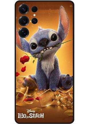 Силіконовий бампер чохол для samsung s25 ultra стіч stitch