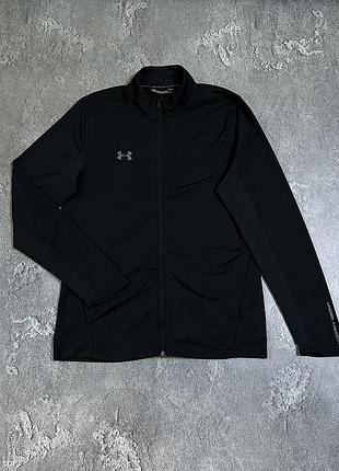 Спортивна кофта олімпійка under armour l оригінал стан ідеал чорна чоловіча