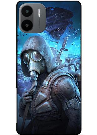 Силиконовый чехол бампер для xiaomi redmi a2 stalker сталкер