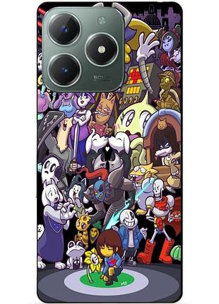 Силіконовий чохол бампер для infinix smart 8 plus (x6526) з малюнком undertale андертейл