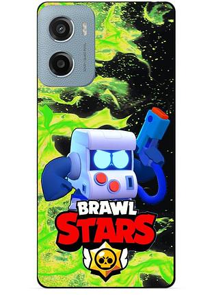 Чохол із героєм 8-біт бравл старс brawl stars для xiaomi samsung motorola nokia iphone zte oppo realme
