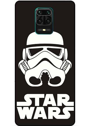 Силіконовий бампер чохол для xiaomi redmi note 9s з малюнком зіркові війни star wars зоряні війни