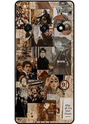 Силиконовый бампер чехол для samsung j7 j710 harry potter гарри поттер