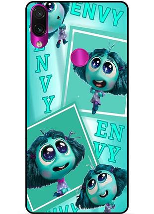 Чехол силиконовый бампер для huawei p20 lite с рисунком головоломка envy