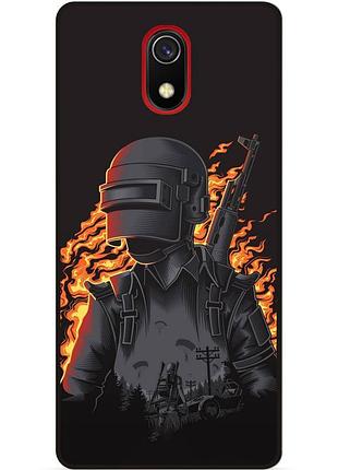 Силіконовий чохол бампер для samsung j5 j530 з малюнком pubg пабг