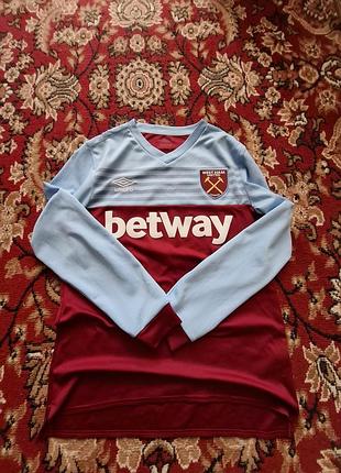 Оригинальный лонгслив umbro west ham united patrick 10 s