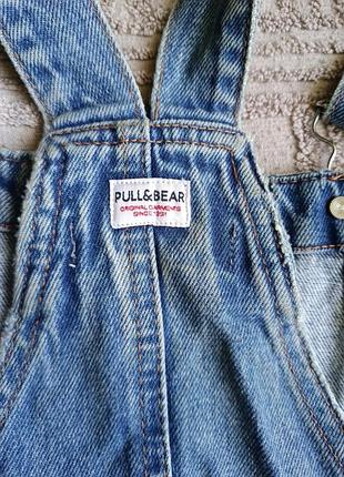 Джинсовый сарафан pull &amp; bear 3