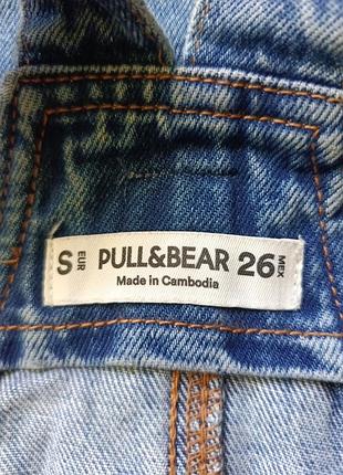 Джинсовый сарафан pull &amp; bear 4