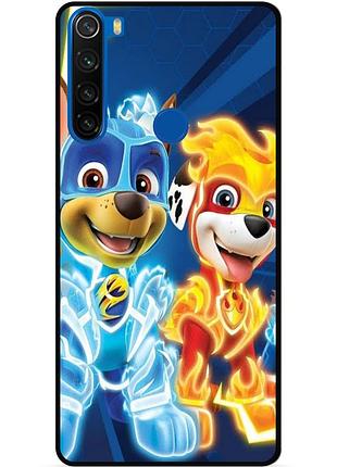 Силиконовый чехол для xiaomi redmi note 8t с рисунком щенячий патруль