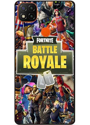 Силіконовий чохол бампер для xiaomi redmi 9c гра fortnite фортнайт