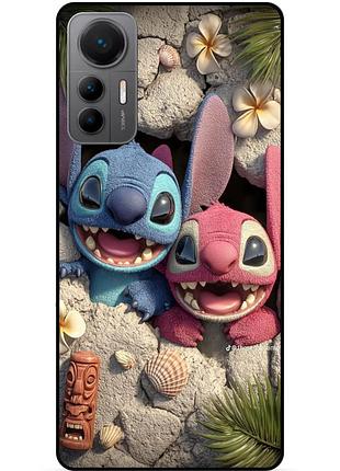 Силіконовий бампер чохол для xiaomi 12 lite стіч stitch