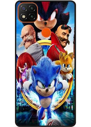 Чехол силиконовый бампер для zte blade 20 smart с картинкой соник sonik