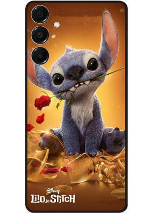 Силіконовий бампер чохол для samsung a17 стіч stitch