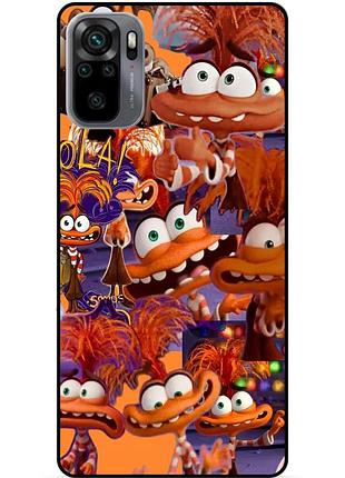 Силіконовий чохол бампер для xiaomi redmi note 10s з малюнком головоломка