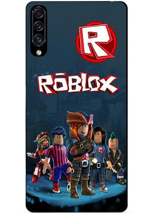 Силіконовий чохол бампер для xiaomi mi a3 з малюнком роблокс roblox
