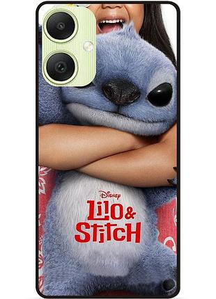 Силіконовий бампер чохол для samsung a06 стіч stitch