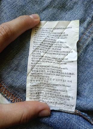 Джинсовый сарафан pull &amp; bear 7