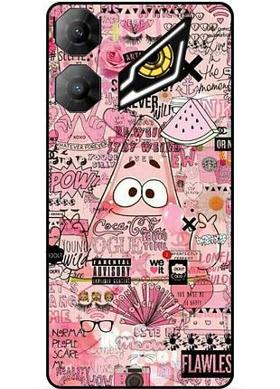 Силиконовый чехол для zte nubia neo 3 5g с рисунком губка боб sponge bob