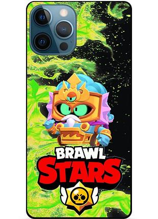 Силиконовый чехол с героем бравл старс brawl stars для xiaomi samsung motorola iphone zte oppo realme nokia r-t 3