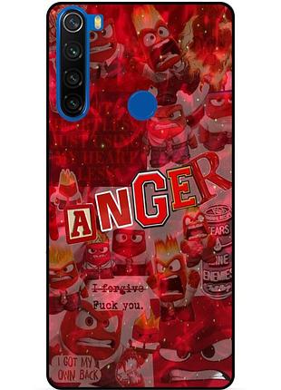 Силіконовий чохол бампер для xiaomi redmi note 8t з малюнком головоломка