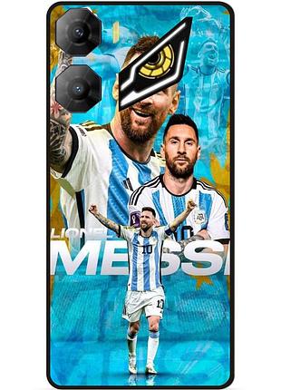 Силіконовий чохол бампер для zte nubia neo 3 5g з малюнком messi мессі