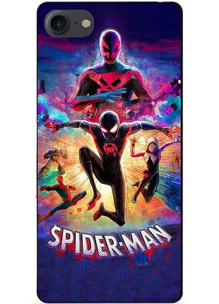 Силіконовий чохол бампер для huawei y5 2018 spider man людина-павук
