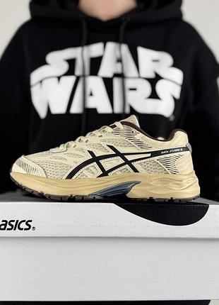 Asics gel-flux 4 beige black