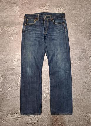 Оригінальні чоловічі джинси levi's 501 straight original