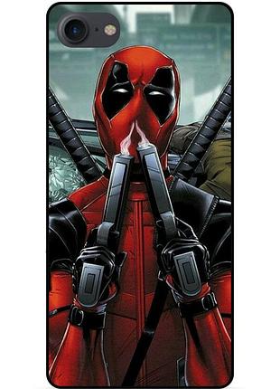 Силіконовий бампер чохол для huawei y5 2018 з малюнком deadpool дедпул